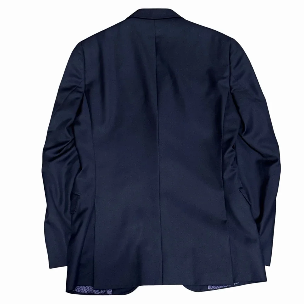 Ted Baker Endurance Jones CT 2 Piece Wool Suit Navy Blue Men's 36S Pants 29 x 30